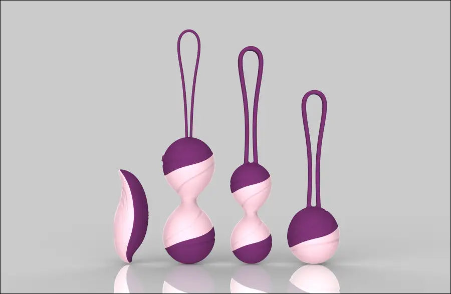 Kegel Bal Oefeningen - Anale Massage Ketting - 10 Vibratie Levels - Paars - anale stimulator