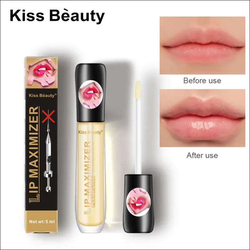 KISS BEAUTY Verzorgende Lippen Olie - Zacht en Mooi 5ml