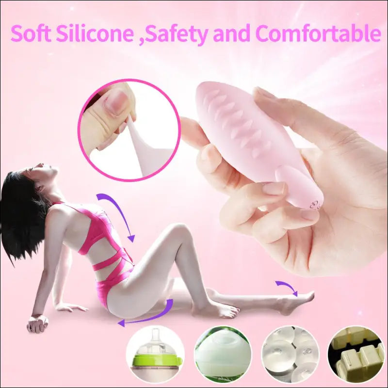 LETEN Draadloze Bullet Vibrator - Multi Mode Clitoris Stimulatie