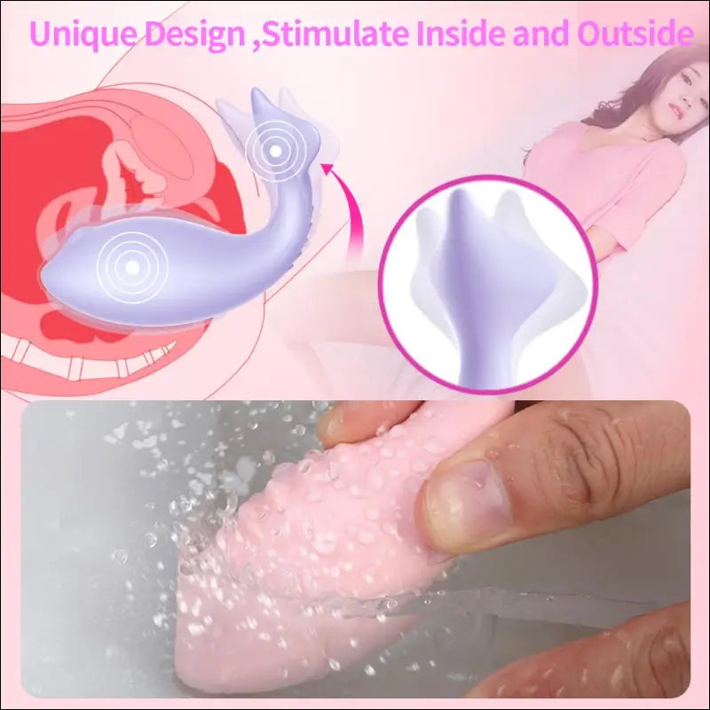 LETEN Draadloze Bullet Vibrator - Multi Mode Clitoris Stimulatie