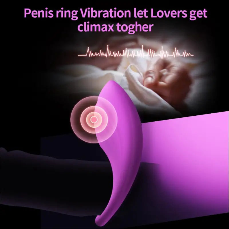 LETEN Penis Cock Ring - Vibrating Toys for Couples Waterproof