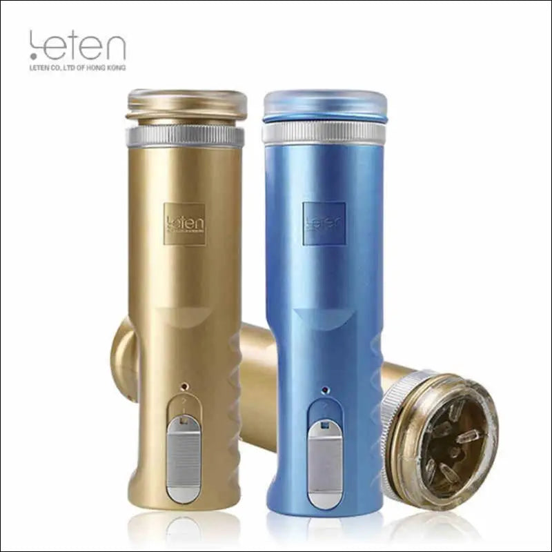 Leten Piston Retractable Thrusting Masturbator for Men - Automatic