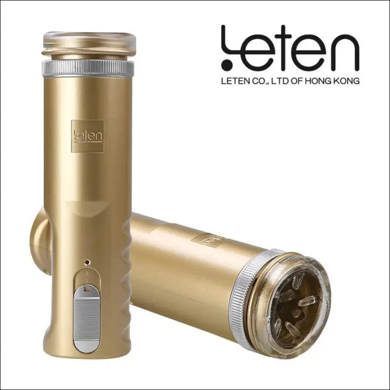 Leten Piston Retractable Thrusting Masturbator for Men - Automatic