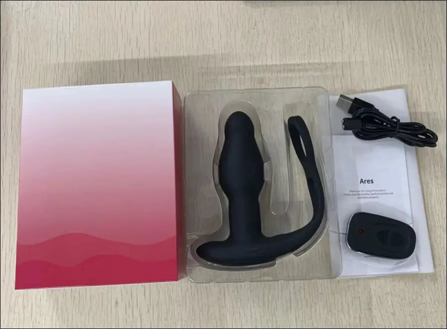 LEVETT Anaal Vibrator met Cock Ring - Prostaatmassage Remote Control