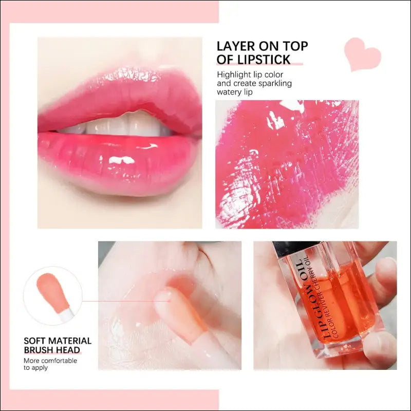 Lip Oil Balsem - Moisturizing met zachte tinten - 6g