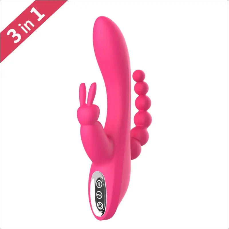 Luxe USB-Oplaadbare Konijnen Vibrator - G-P Spot Clit Stimulator