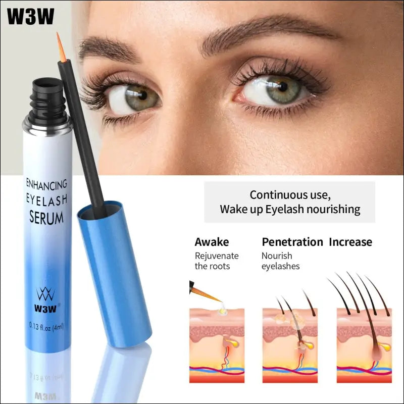 Mascara Black Thickening - Eyelash Serum for Long Curling - make up