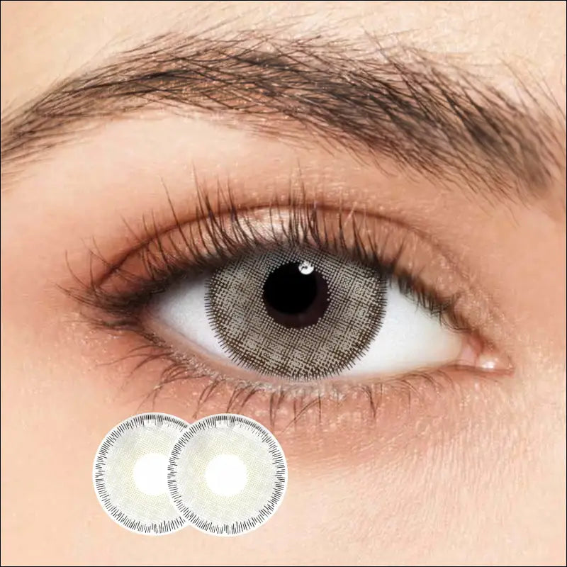 Miemo 6 maanden FDA Grijze Contactlenzen - Cosplay 1 paar - Lenzen