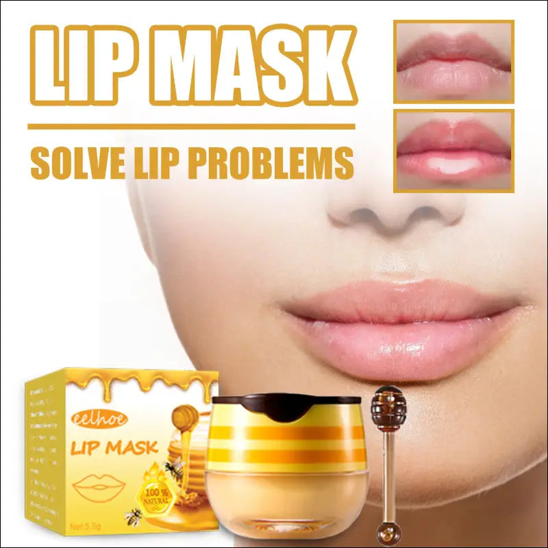 Natuurlijke Honing Lip Masker met Borstel - 5.5g / ml - Eprolo