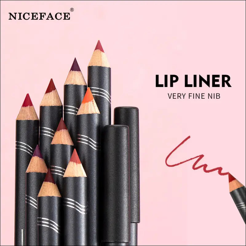 NICEFACE Duurzame Lipliners - Definieer je lippen