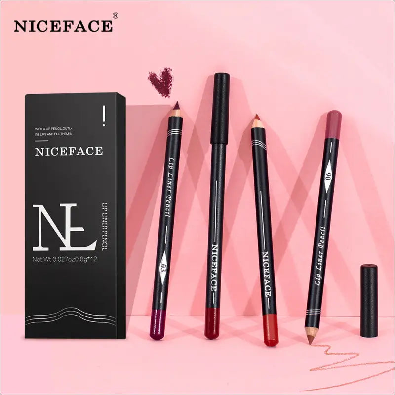 NICEFACE Duurzame Lipliners - Definieer je lippen