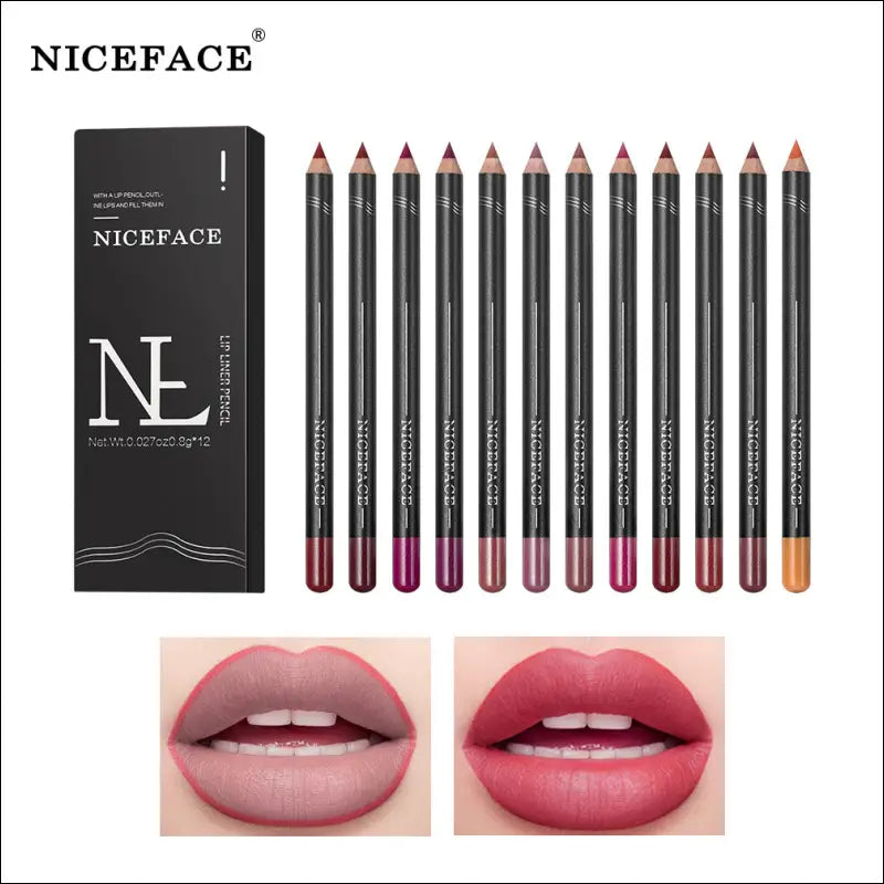 NICEFACE Duurzame Lipliners - Definieer je lippen