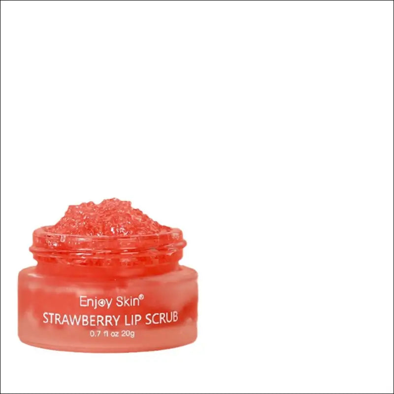 Nieuwe aardbei Lip Scrub - Vegan Exfoliating met Eprolo Envase