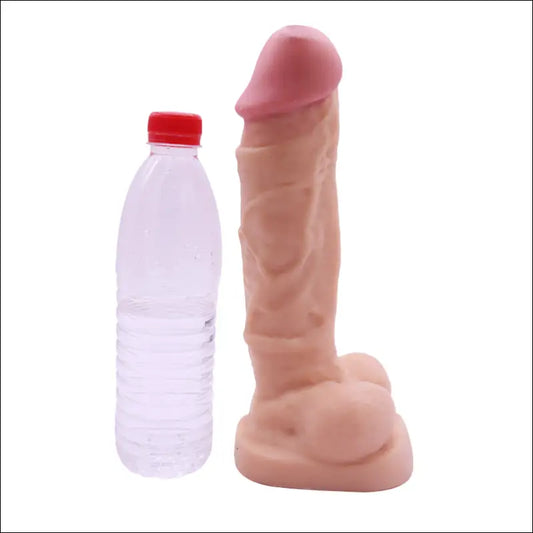 Realistische Dildo 23 cm - PVC Materiaal Zuignap Voet