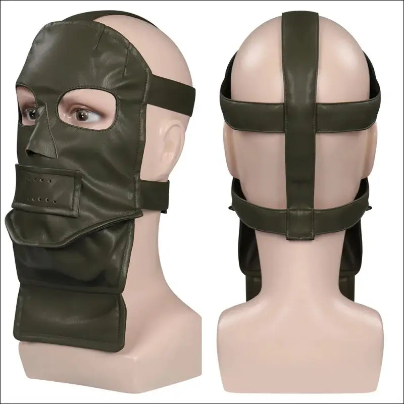 Riddler Masker Cosplay Latex - Elastisch Leer