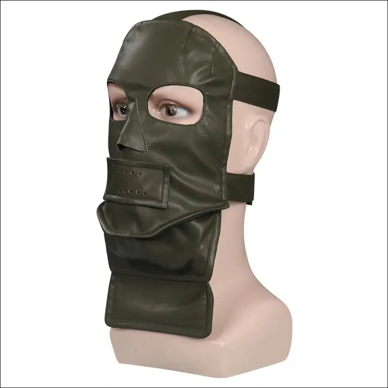 Riddler Masker Cosplay Latex - Elastisch Leer