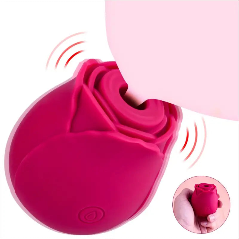 Roosvormige Vaginaal Sucking Vibrators - Clitoris Stimulatie Krachtige Vibrators