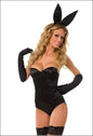 Sexy Black Bunny Costume - Velvet Kitten Playboy Roleplay