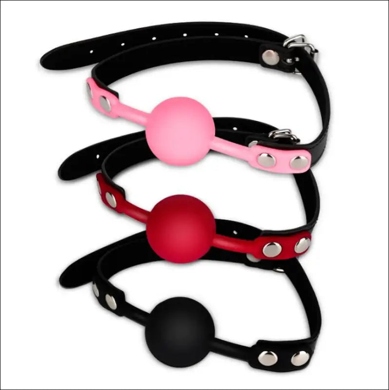 Silicoon Sexy Ball Gags - Bondage BDSM Fetish Mond Speeltje