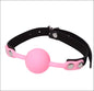 Silicoon Sexy Ball Gags - Bondage BDSM Fetish Mond Speeltje - Pink