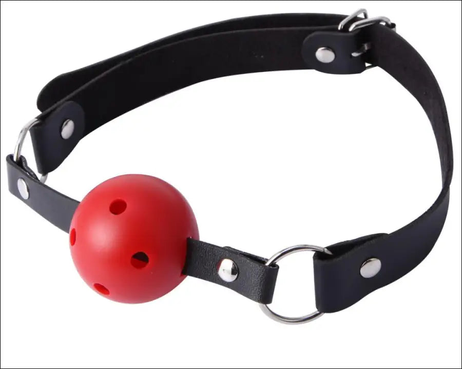 Silicoon Sexy Ball Gags - Bondage BDSM Fetish Mond Speeltje - RED