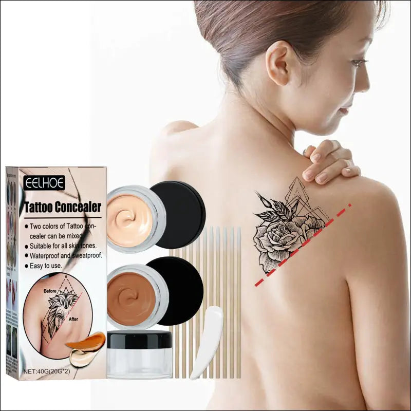 Tattoo Concealer - Waterproof Brightening Cover - conceler