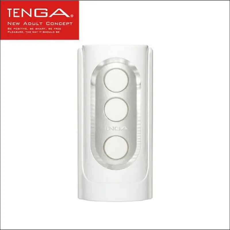 TENGA Flip Hole - Japan Original Male Masturbator - White Soft Texture - White