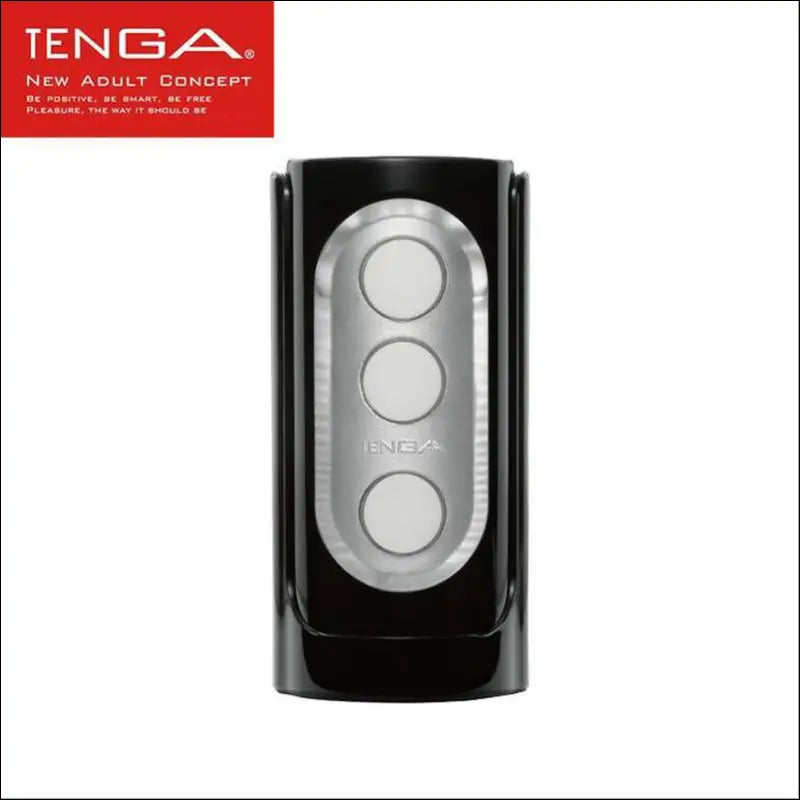 TENGA Flip Hole - Japan Original Male Masturbator - White Soft Texture - Black