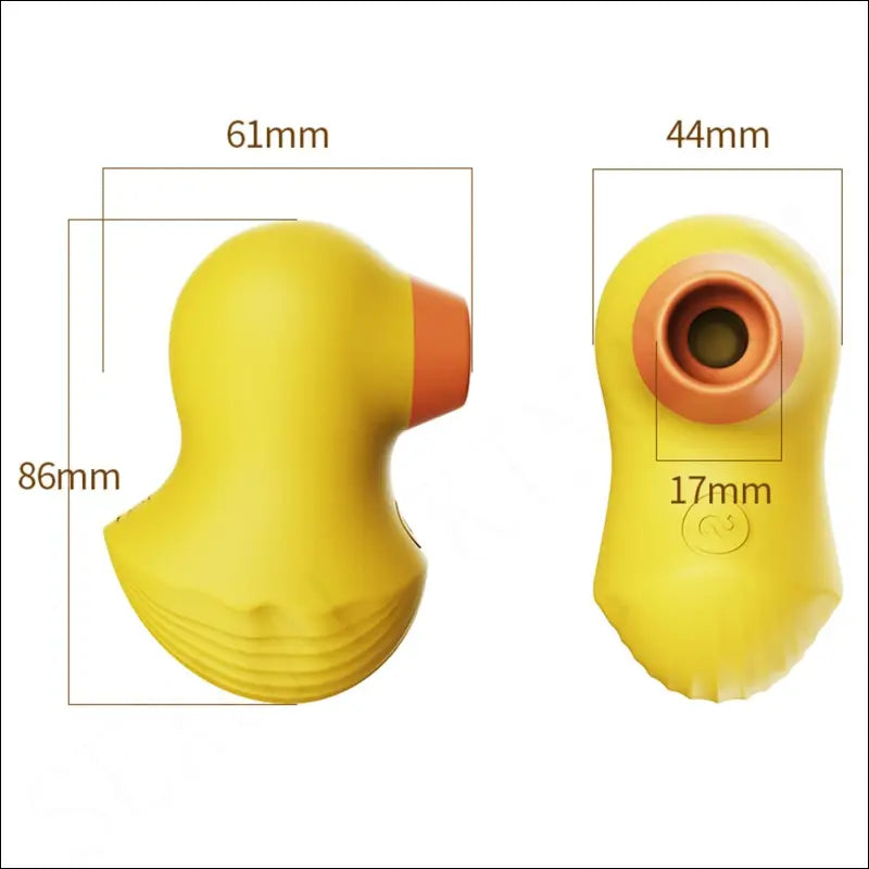 Vibrerende Eend Sucker - Clitoris Stimulator en tepel Waterproof