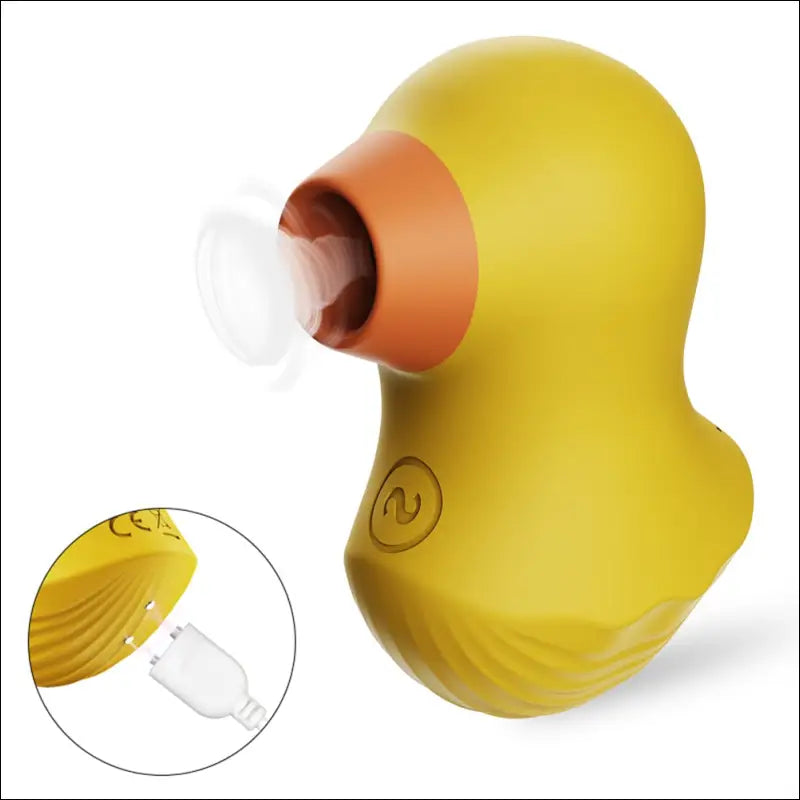 Vibrerende Eend Sucker - Clitoris Stimulator en tepel Waterproof