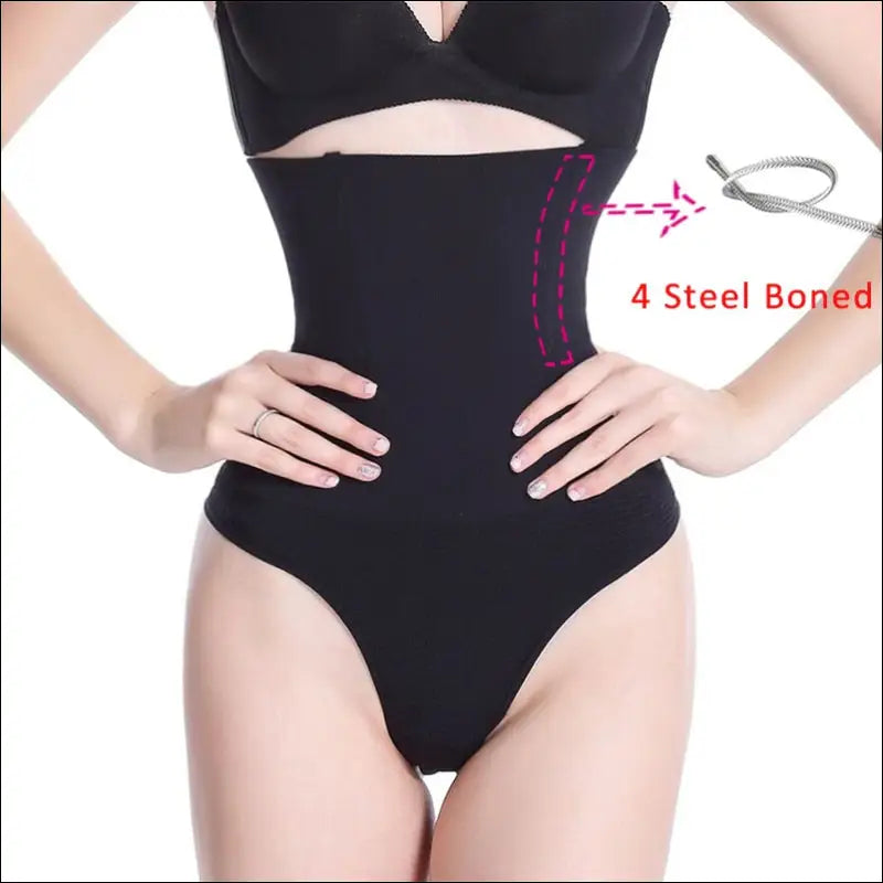 Vrouwen Shapewear Hoge Taille Buikcontrole - Naadloos Ontwerp Spiraalstaal - Lingerie